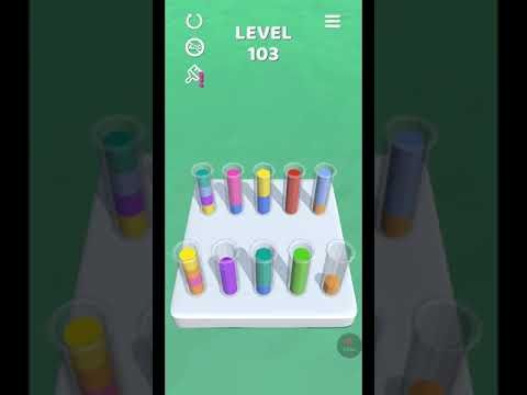 Video guide by Glitter and Gaming Hub: Sort It 3D Level 103 #sortit3d