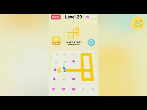 Video guide by Ara Trendy Games: Line Paint! Level 20 #linepaint
