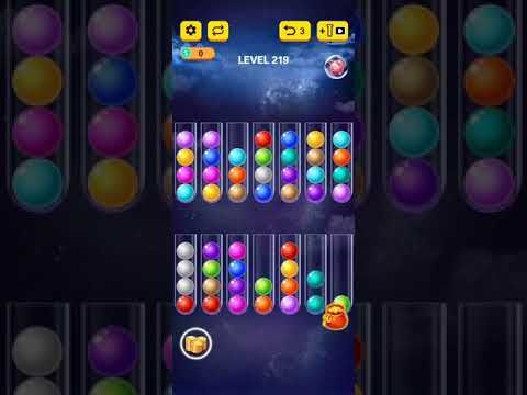 Video guide by HelpingHand: Ball Sort Puzzle 2021 Level 219 #ballsortpuzzle