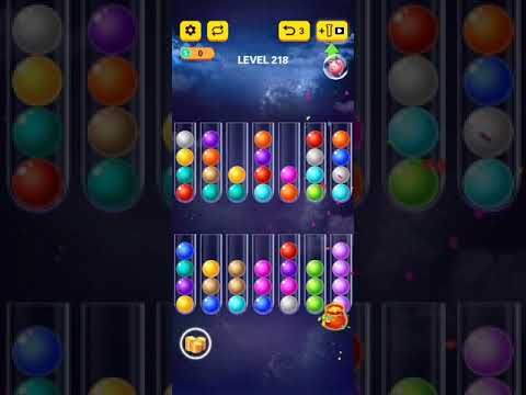 Video guide by HelpingHand: Ball Sort Puzzle 2021 Level 218 #ballsortpuzzle
