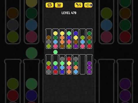 Video guide by Mobile games: Ball Sort Puzzle Level 479 #ballsortpuzzle