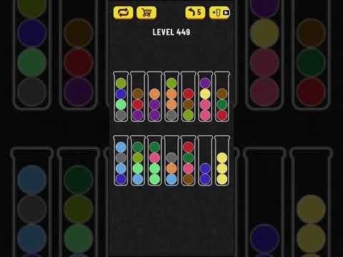 Video guide by Mobile games: Ball Sort Puzzle Level 449 #ballsortpuzzle