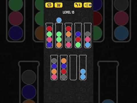 Video guide by Mobile games: Ball Sort Puzzle Level 13 #ballsortpuzzle