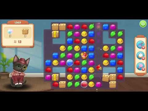 Video guide by Leo Mercury Games: Kitten Match Level 1369 #kittenmatch