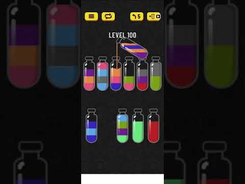 Video guide by Mobile Games: Soda Sort Puzzle Level 100 #sodasortpuzzle
