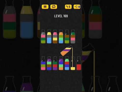 Video guide by HelpingHand: Soda Sort Puzzle Level 169 #sodasortpuzzle