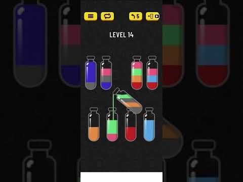 Video guide by Mobile Games: Soda Sort Puzzle Level 14 #sodasortpuzzle