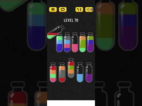 Video guide by Mobile Games: Soda Sort Puzzle Level 70 #sodasortpuzzle