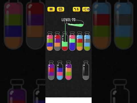Video guide by Mobile Games: Soda Sort Puzzle Level 73 #sodasortpuzzle