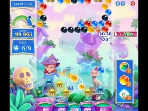 Video guide by skillgaming: Bubble Witch Saga 2 Level 1357 #bubblewitchsaga