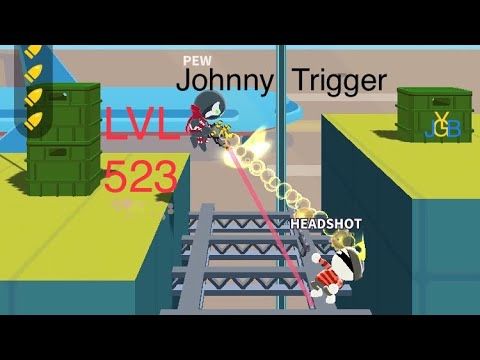 Video guide by YGJB-T.V. The Gaming Farmer: Johnny Trigger Level 523 #johnnytrigger