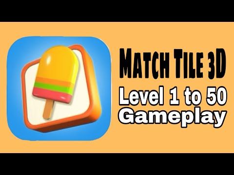 Video guide by D Lady Gamer: Match Tile 3D Level 1 #matchtile3d