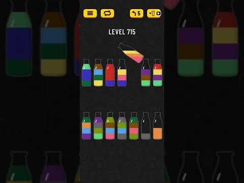 Video guide by HelpingHand: Soda Sort Puzzle Level 715 #sodasortpuzzle