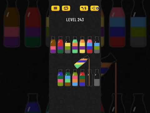 Video guide by HelpingHand: Soda Sort Puzzle Level 243 #sodasortpuzzle