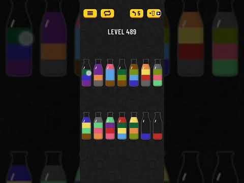 Video guide by HelpingHand: Soda Sort Puzzle Level 489 #sodasortpuzzle