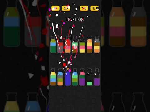 Video guide by HelpingHand: Soda Sort Puzzle Level 665 #sodasortpuzzle