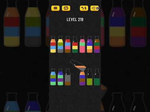 Video guide by HelpingHand: Soda Sort Puzzle Level 219 #sodasortpuzzle