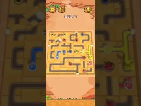 Video guide by Chaker Gamer: Water Connect Puzzle Level 63 #waterconnectpuzzle