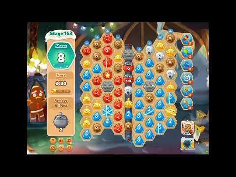 Video guide by fbgamevideos: Monster Busters: Ice Slide Level 163 #monsterbustersice