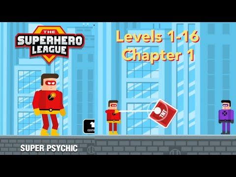 Video guide by Scorpio: The Superhero League Level 1-16 #thesuperheroleague