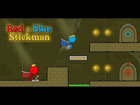 Video guide by GamePlay: Red & Blue Stickman Level 51 #redampblue