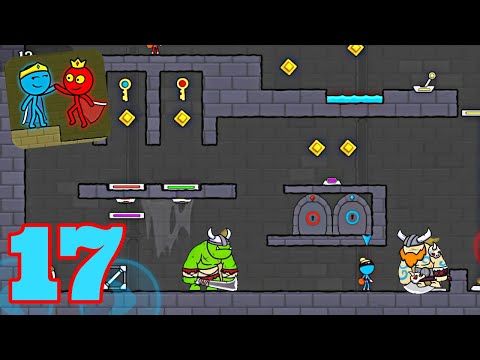 Video guide by Cutiefy Gameplays: Red & Blue Stickman Level 61-63 #redampblue
