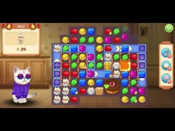 Video guide by Leo Mercury Games: Kitten Match Level 1453 #kittenmatch