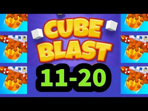 Video guide by Super Andro Gaming: Cube Blast 3D Level 11 #cubeblast3d