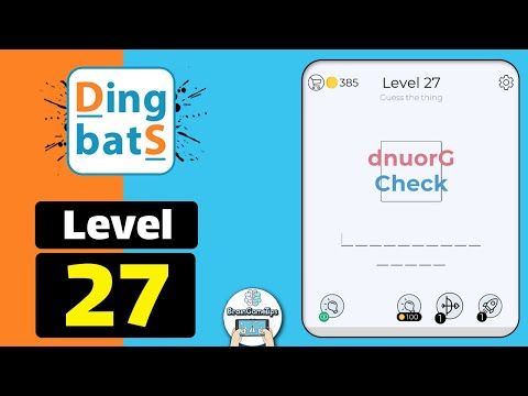Video guide by BrainGameTips: Dingbats! Level 27 #dingbats