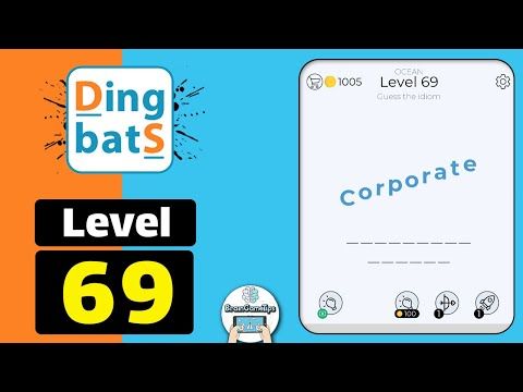 Video guide by BrainGameTips: Dingbats! Level 69 #dingbats
