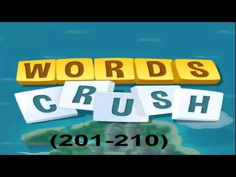 Video guide by games: Words Crush! Level 201 #wordscrush