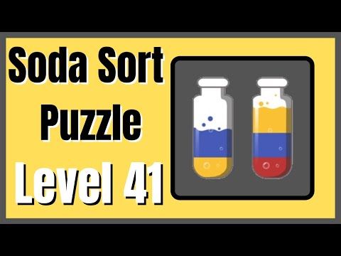 Video guide by HelpingHand: Soda Sort Puzzle Level 41 #sodasortpuzzle