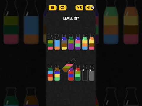 Video guide by HelpingHand: Soda Sort Puzzle Level 187 #sodasortpuzzle