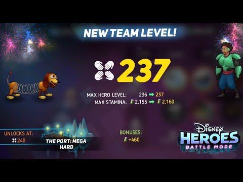 Video guide by Daily Gaming: Disney Heroes: Battle Mode Level 237 #disneyheroesbattle
