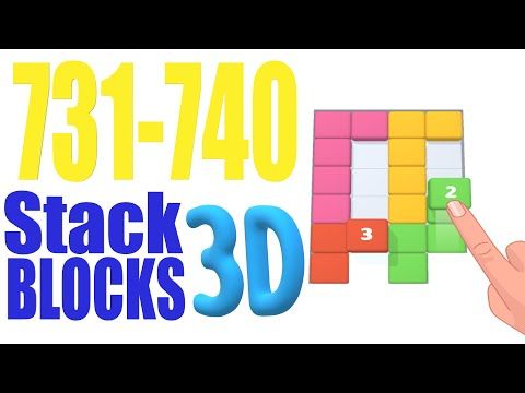 Video guide by Cat Shabo: Stack Blocks 3D Level 731 #stackblocks3d