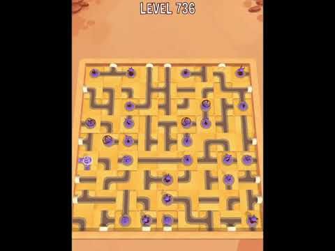 Video guide by D Lady Gamer: Water Connect Puzzle Level 736 #waterconnectpuzzle