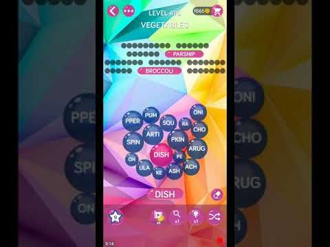 Video guide by ETPC EPIC TIME PASS CHANNEL: Word Pearls Level 416 #wordpearls