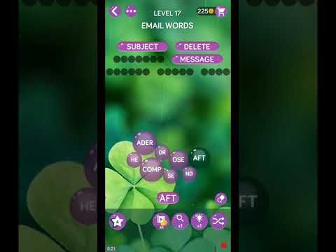 Video guide by ETPC EPIC TIME PASS CHANNEL: Word Pearls Level 17 #wordpearls