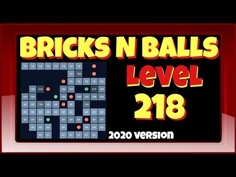 Video guide by Bricks N Balls: Bricks n Balls Level 218 #bricksnballs