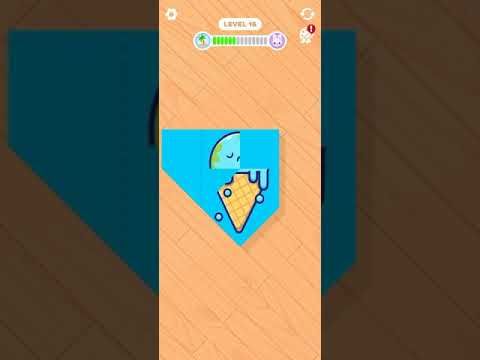 Video guide by Wish Game: Paper Fold Level 16 #paperfold