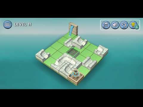 Video guide by Hello Kakak: Flow Water Fountain 3D Puzzle Level 11-20 #flowwaterfountain