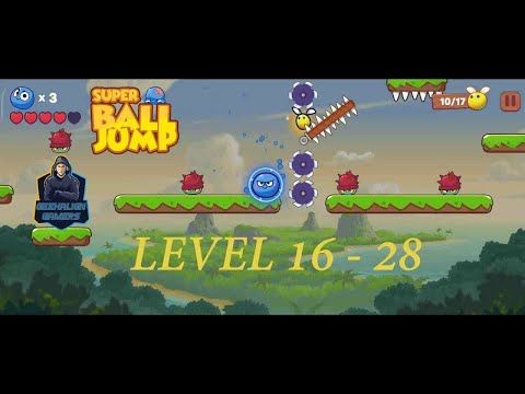 Video guide by GeekAlign: Super Ball Jump Level 16 #superballjump