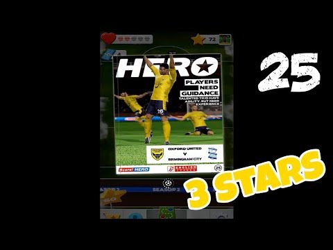 Video guide by Puzzlegamesolver: Score! Hero 2 Level 25 #scorehero2