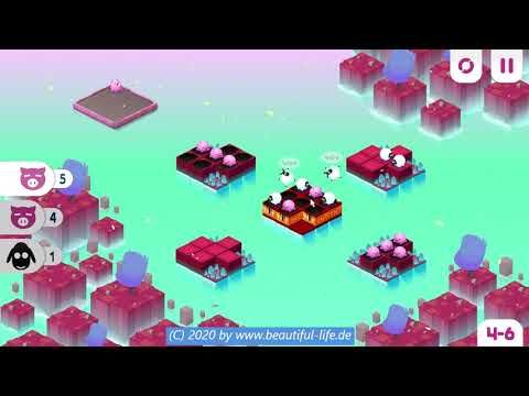 Video guide by www.beautiful-life.de: Divide By Sheep World 4 - Level 6 #dividebysheep