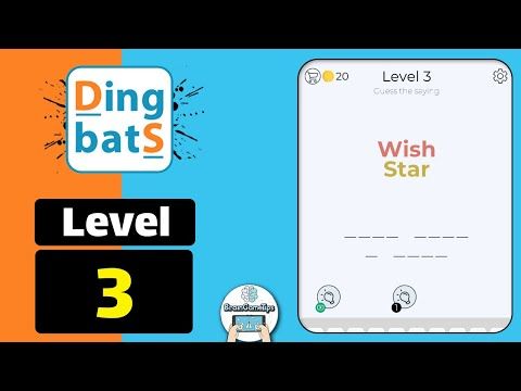 Video guide by BrainGameTips: Dingbats! Level 3 #dingbats