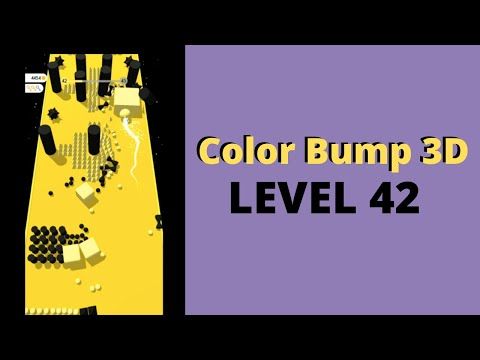 Video guide by subwaygamer: Color Bump 3D Level 42 #colorbump3d