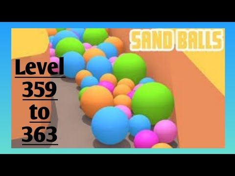 Video guide by SG Star Gamerz: Sand Balls Level 359 #sandballs