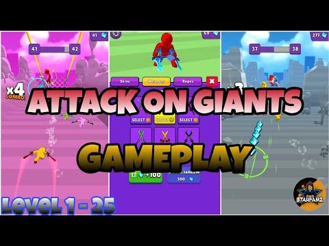 Video guide by STARFamz: Attack on Giants! Level 1 #attackongiants
