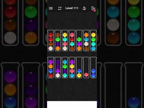 Video guide by HelpingHand: Ball Sort Color Water Puzzle Level 111 #ballsortcolor