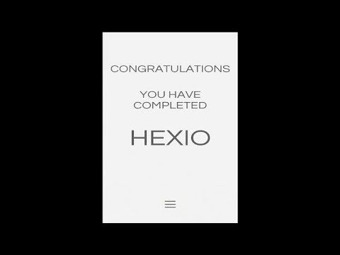 Video guide by Puzzlegamesolver: Hexio Level 1-64 #hexio